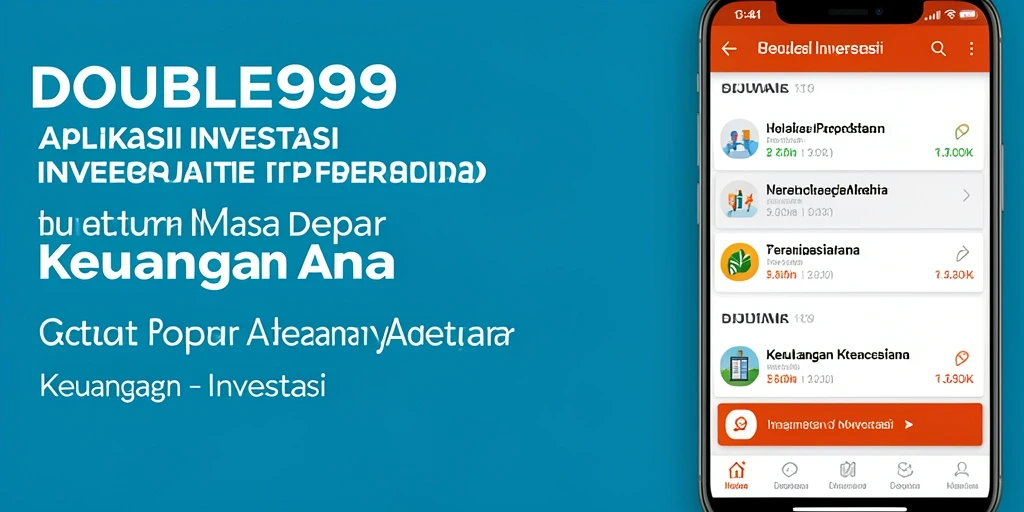 Tampilan antarmuka aplikasi Investasi yang menarik dan mudah digunakan.