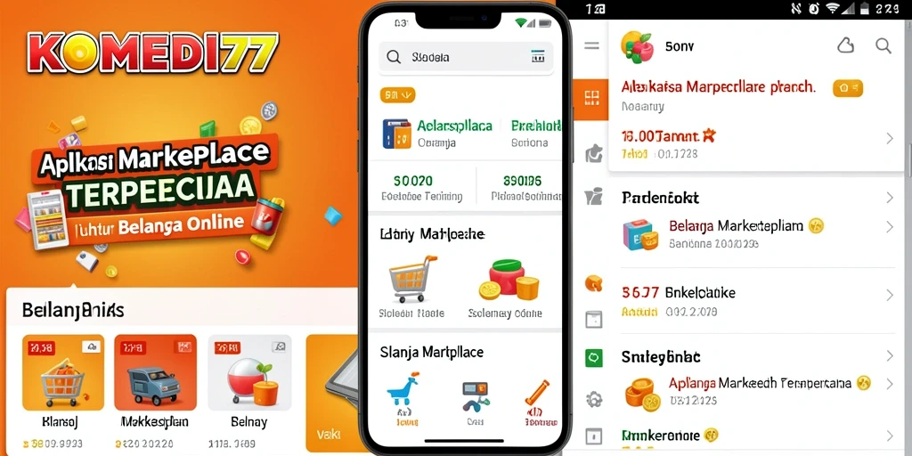 Antarmuka KOMEDI77 yang intuitif untuk belanja online.