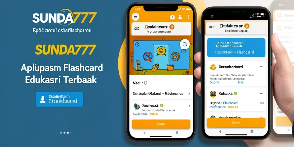 Antarmuka SUNDA777 yang menarik dan fungsional untuk aplikasi Flashcard.