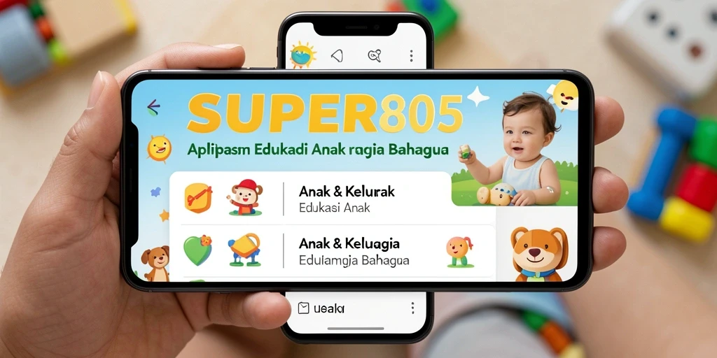 Antarmuka menarik dengan fitur belajar interaktif untuk anak.