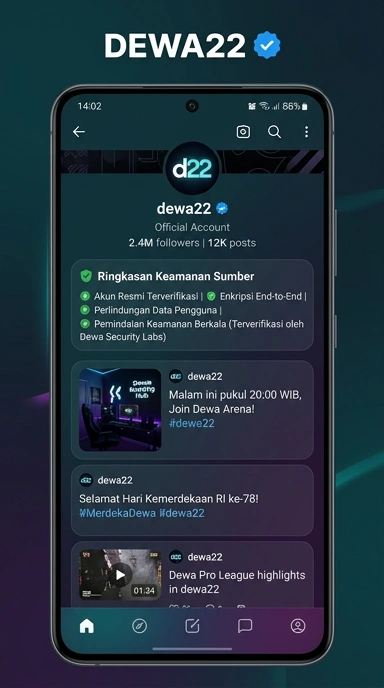 Kanal Resmi Dewa22 untuk Pengguna Android Indonesia